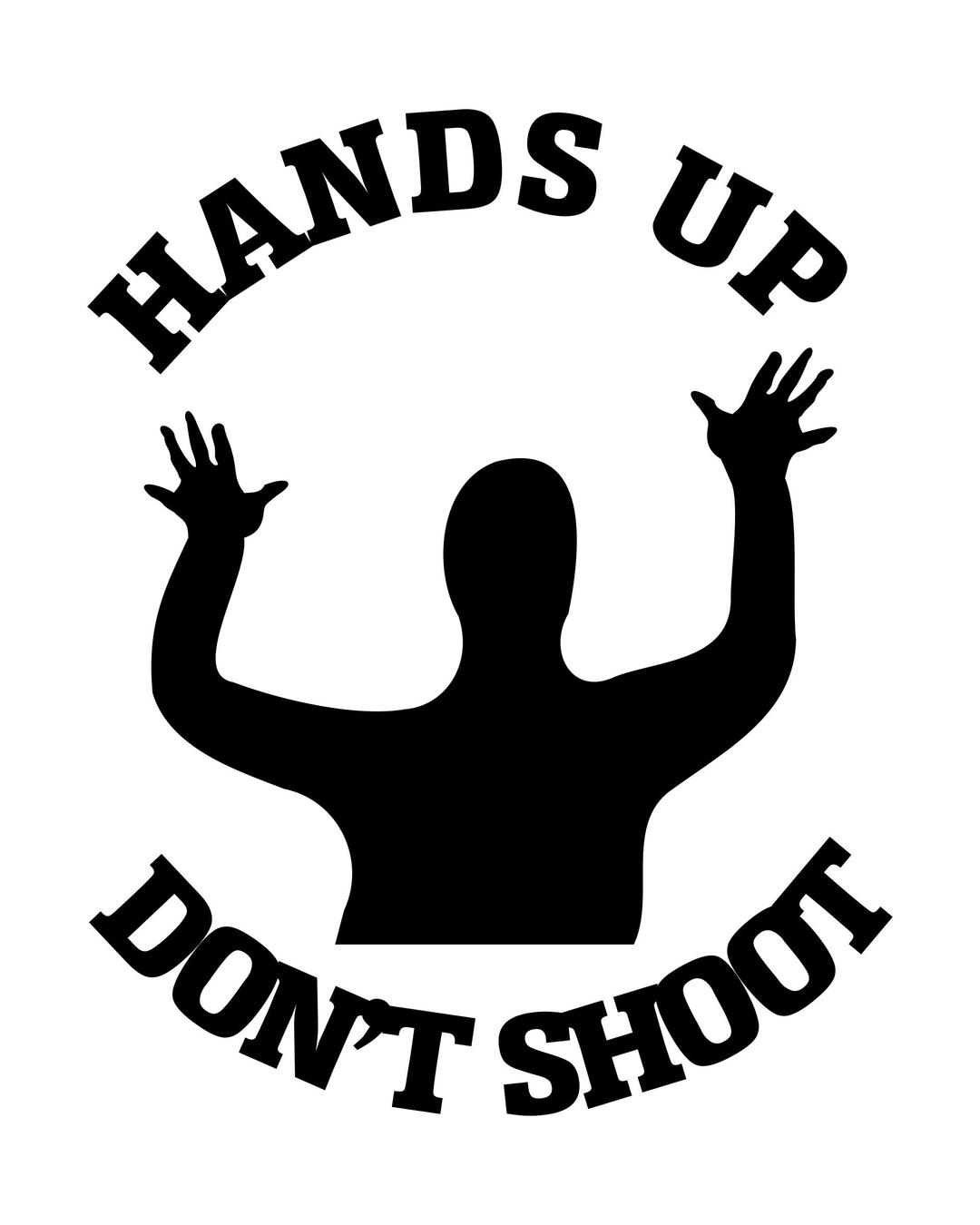 Hands Up, Don't Shoot png transparent
