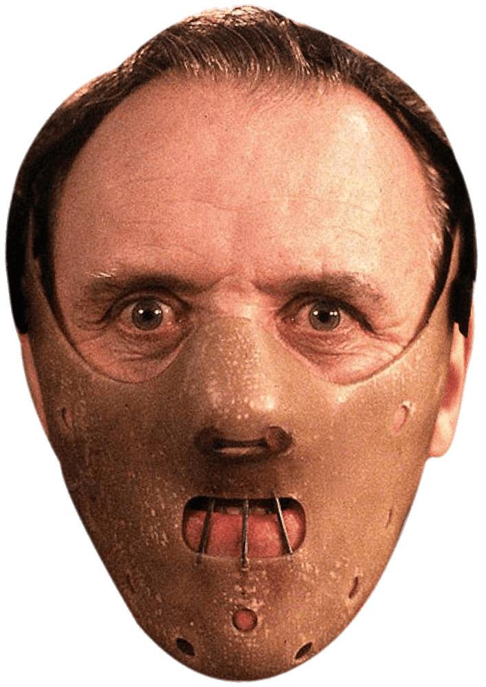 Hannibal Lecter Mask png transparent