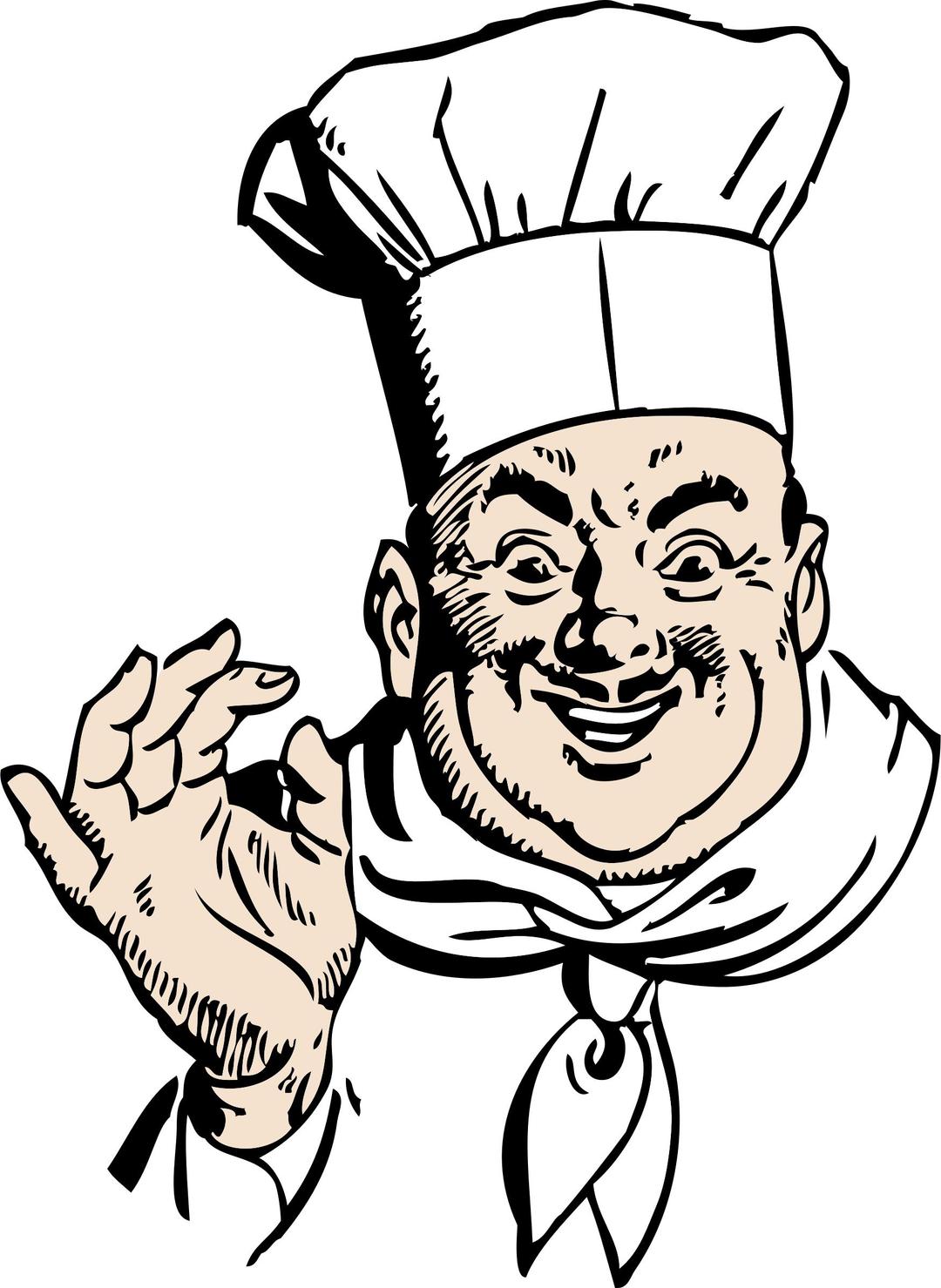 happy chef png transparent