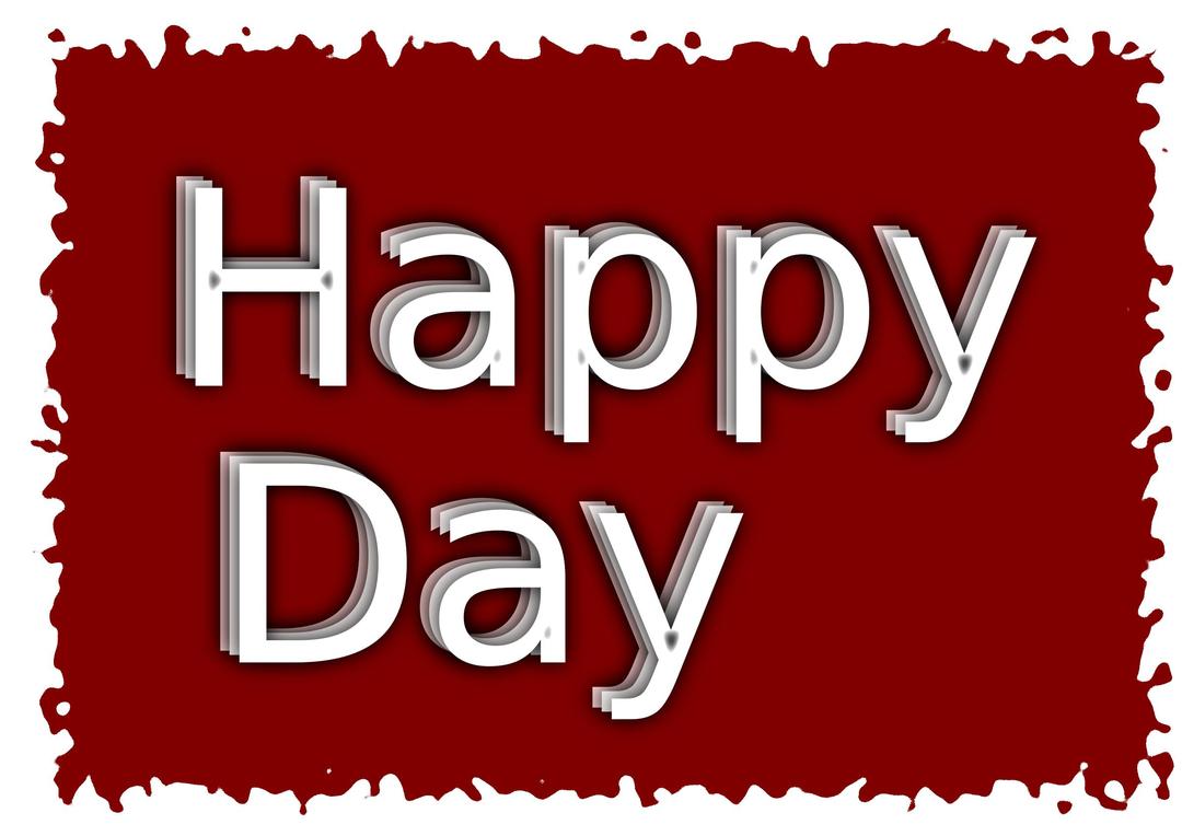 Happy Day png transparent