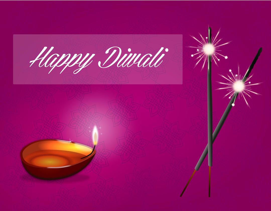 Happy Diwali png transparent