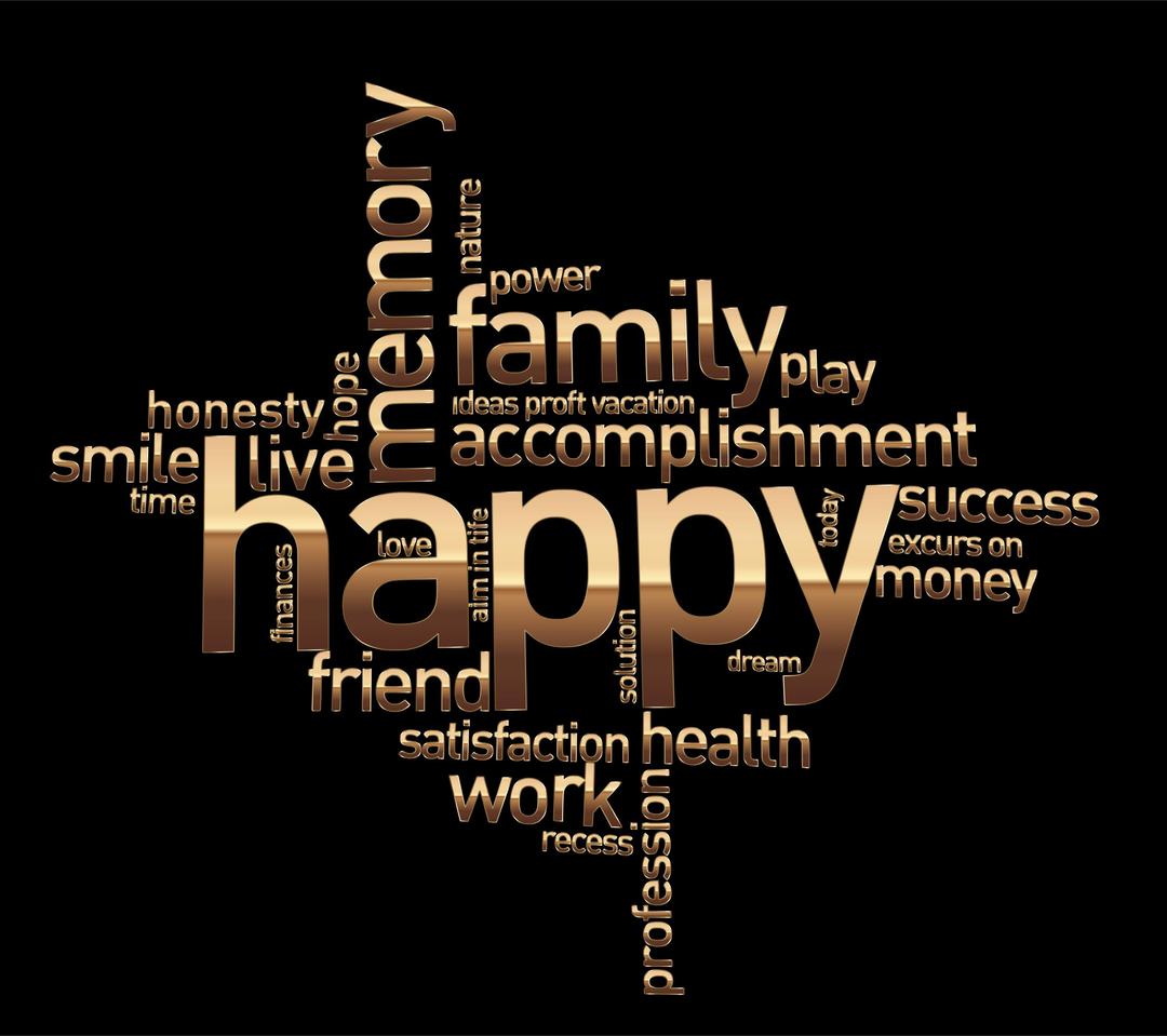 Happy Family Word Cloud png transparent
