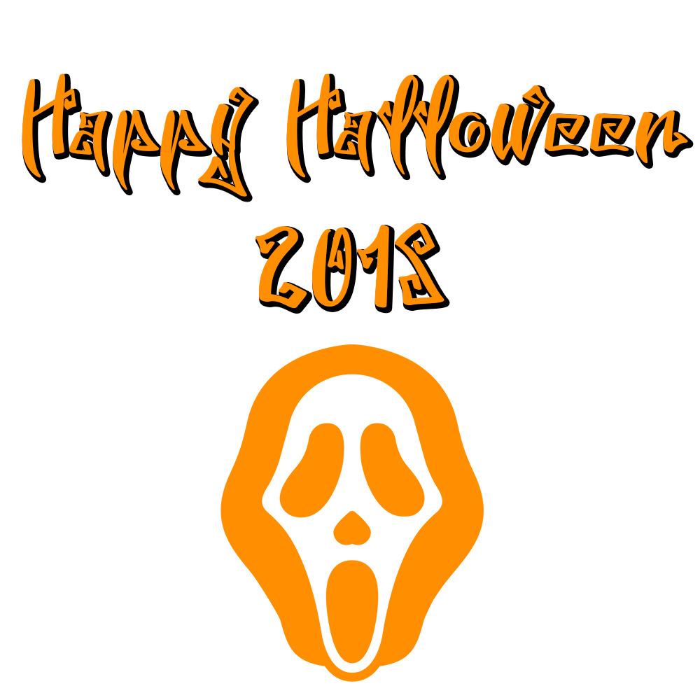 Happy Halloween 2018 Scary Font Mask png transparent