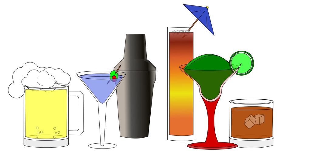 Happy Hour Drink Animations png transparent