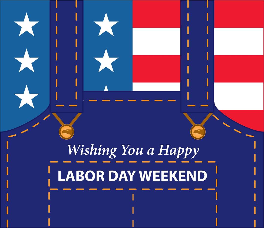 Happy Labor Day Weekend png transparent