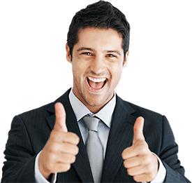 Happy Man Thumbs Up png transparent
