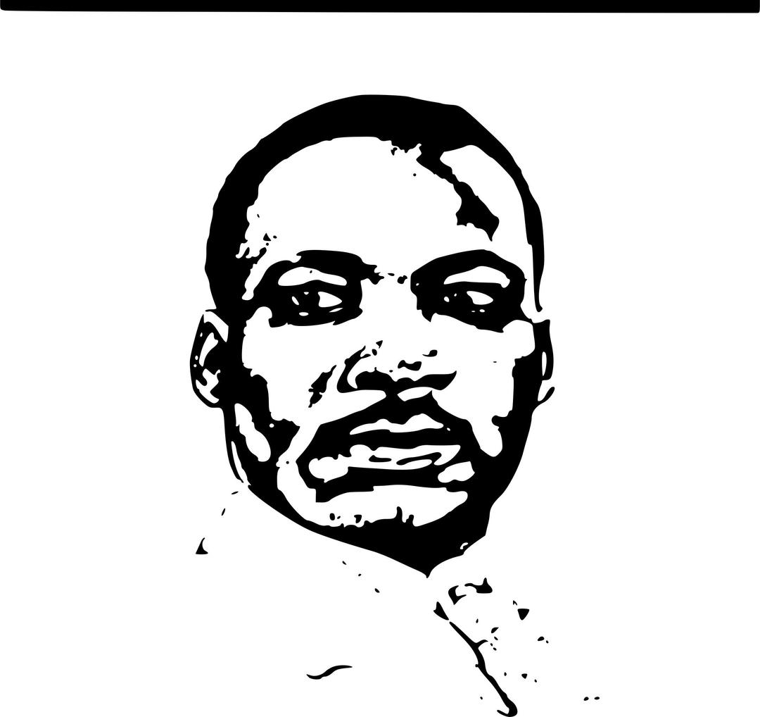 Happy Martin Luther King Jr Day png transparent
