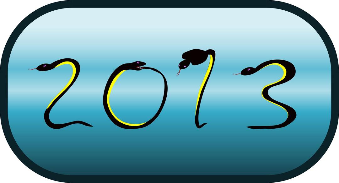 Happy New Year 2013! png transparent