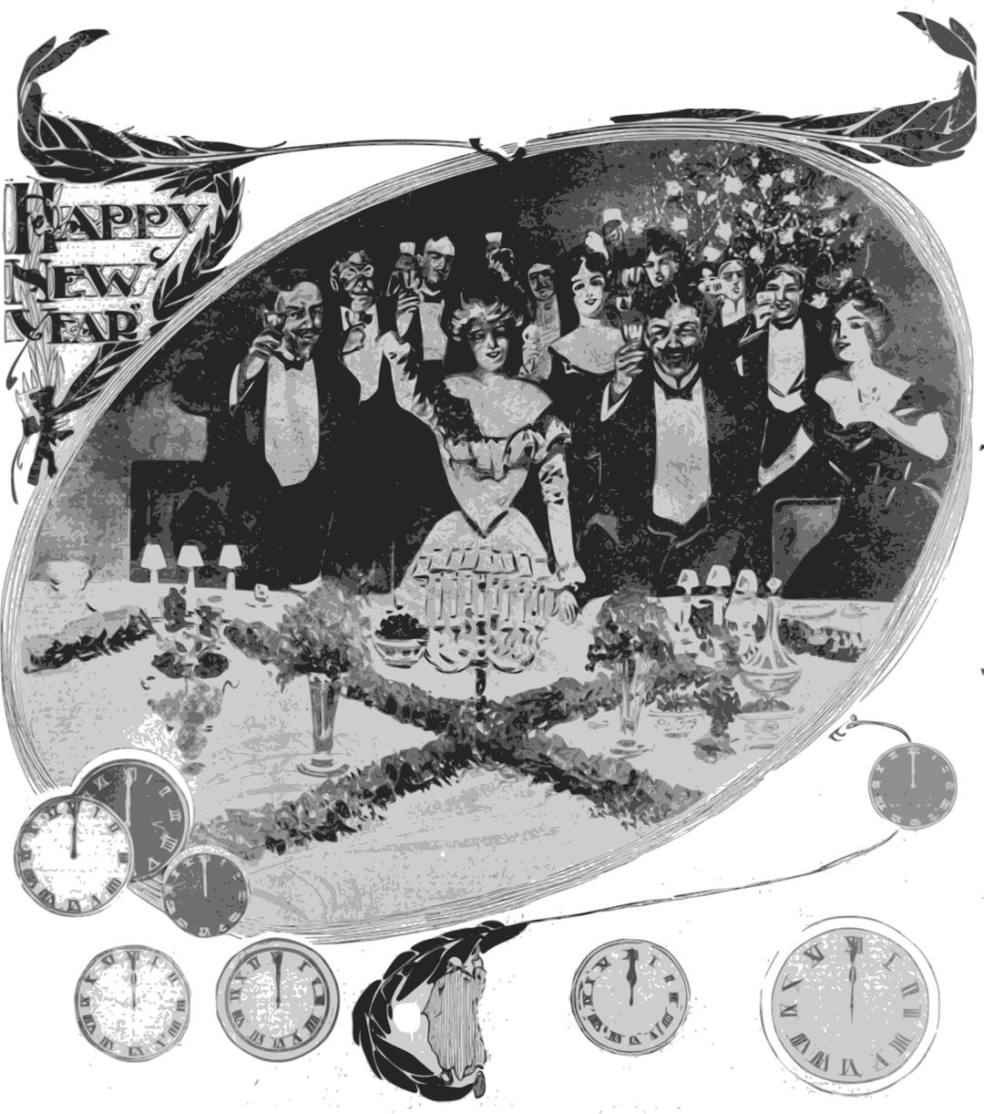 Happy New Years - A Toast png transparent