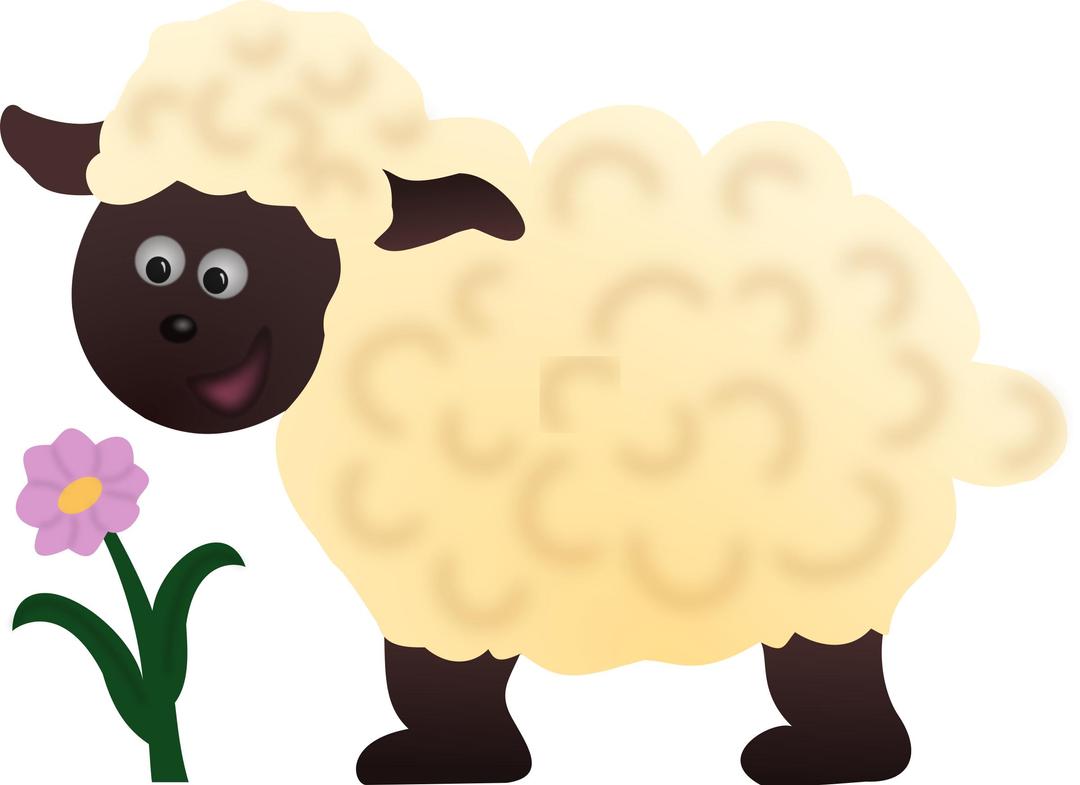 Happy Sheep png transparent