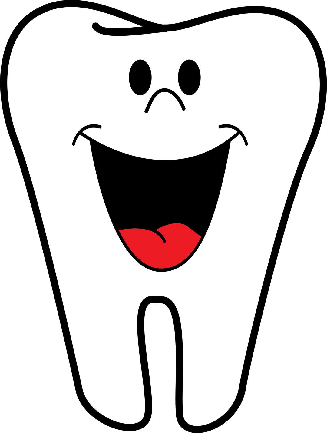 Happy Tooth png transparent