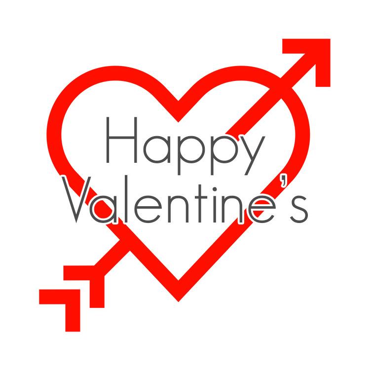Happy Valentine's Arrow In Heart png transparent