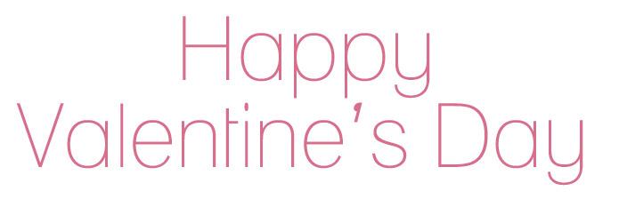 Happy Valentine's Day Simple png transparent