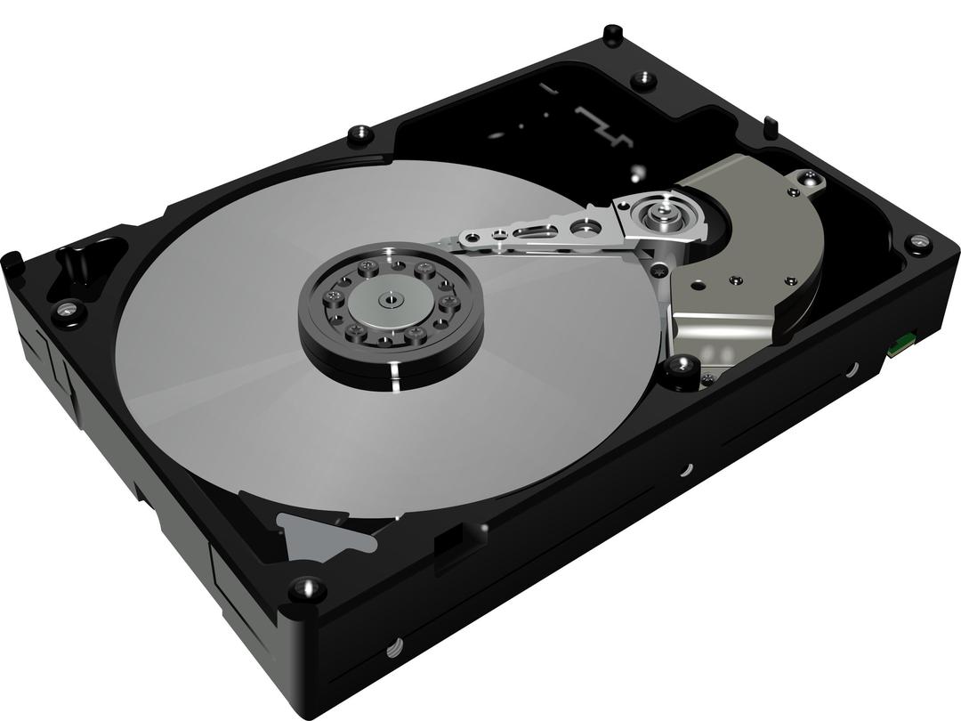 Hard disk drive png transparent