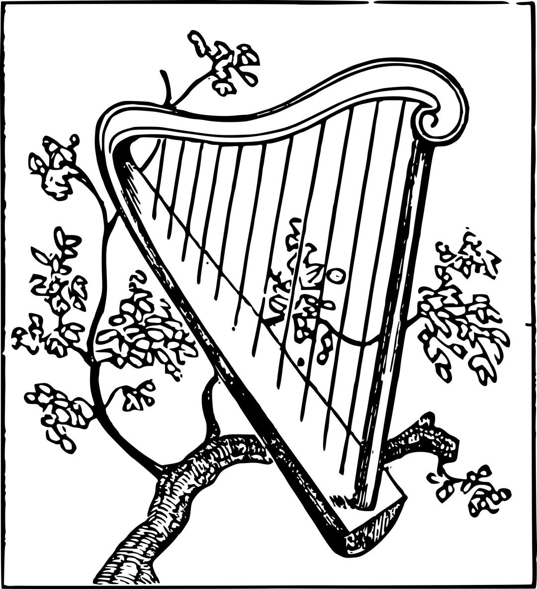 harp png transparent