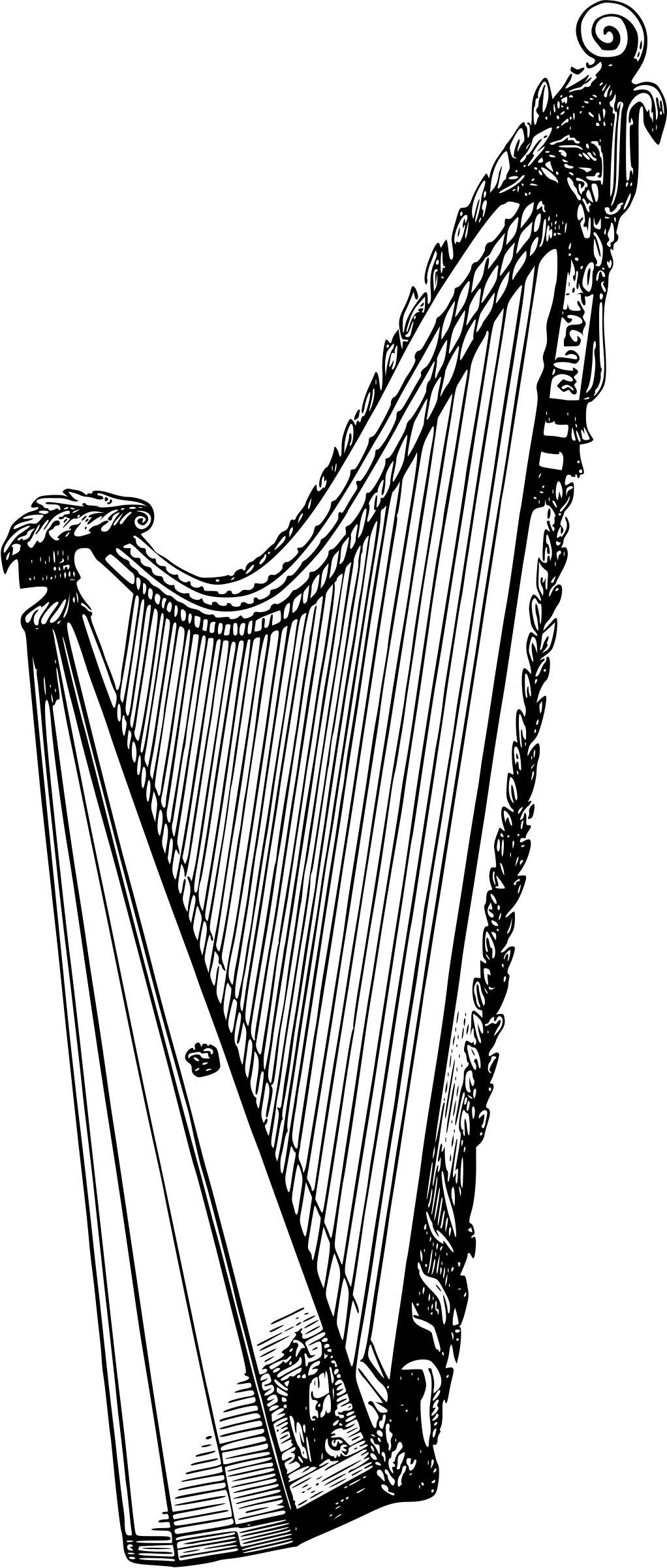 Harp 3 png transparent