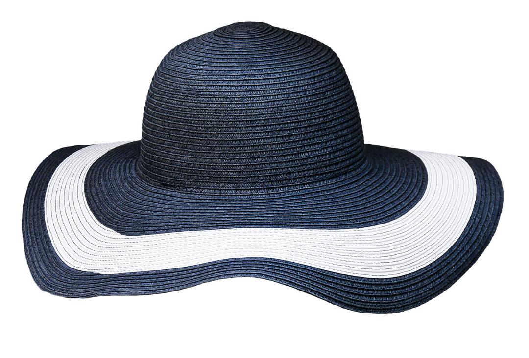 Hat Blue White Rim png transparent