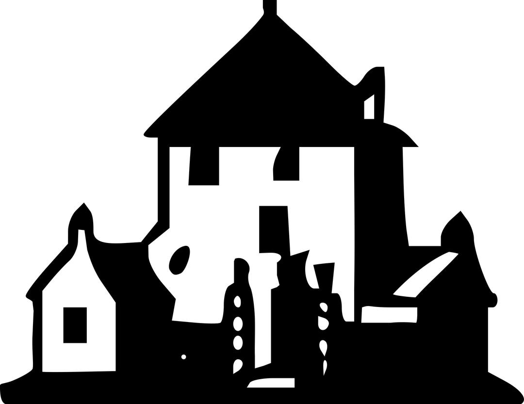 Haunted House png transparent