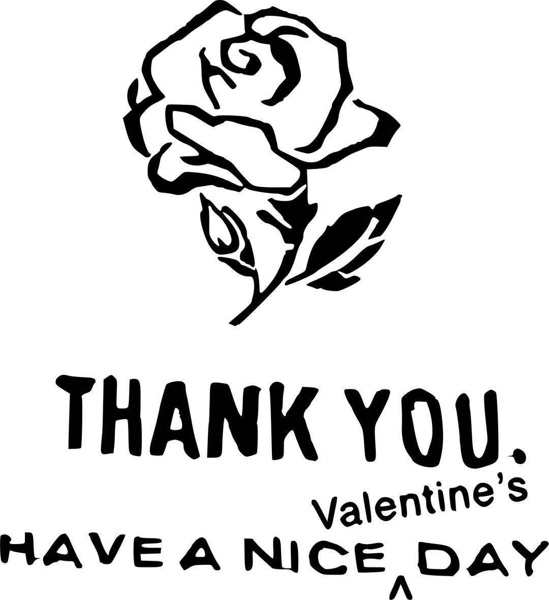 Have a nice valentines day png transparent