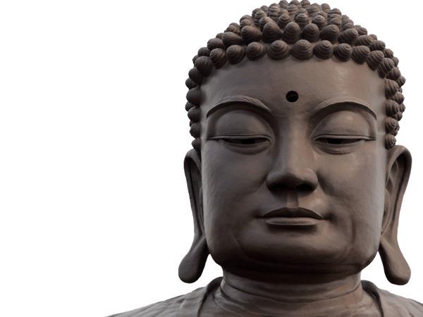 Head Buddha png transparent