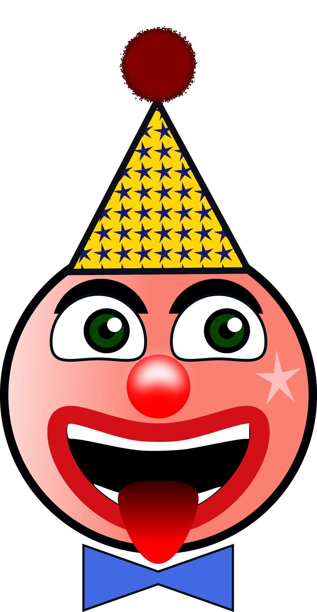 head-clown png transparent