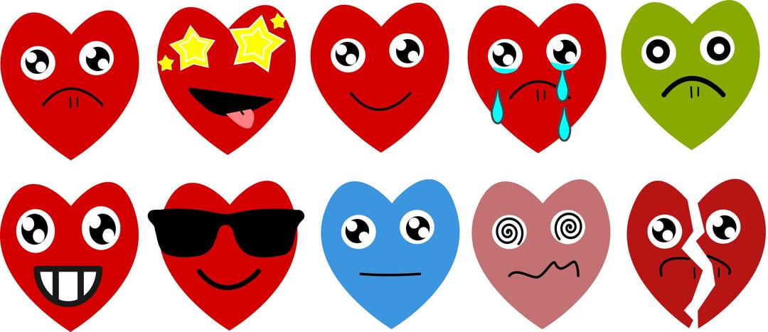 Heart Emoji png transparent