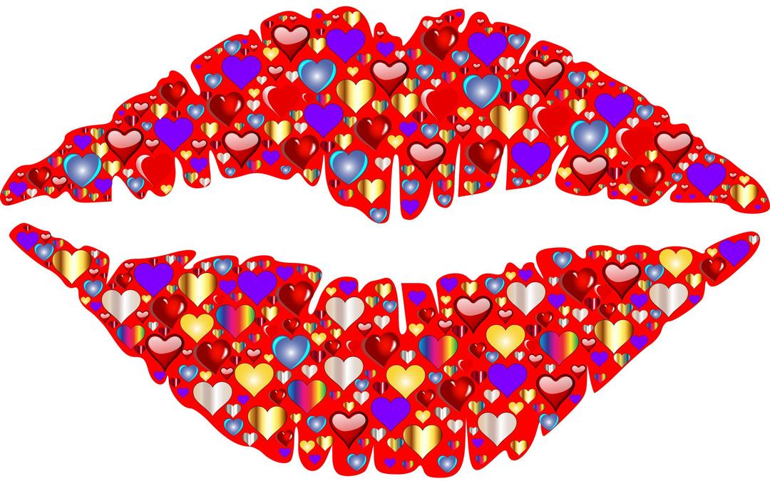 Heart Lips png transparent