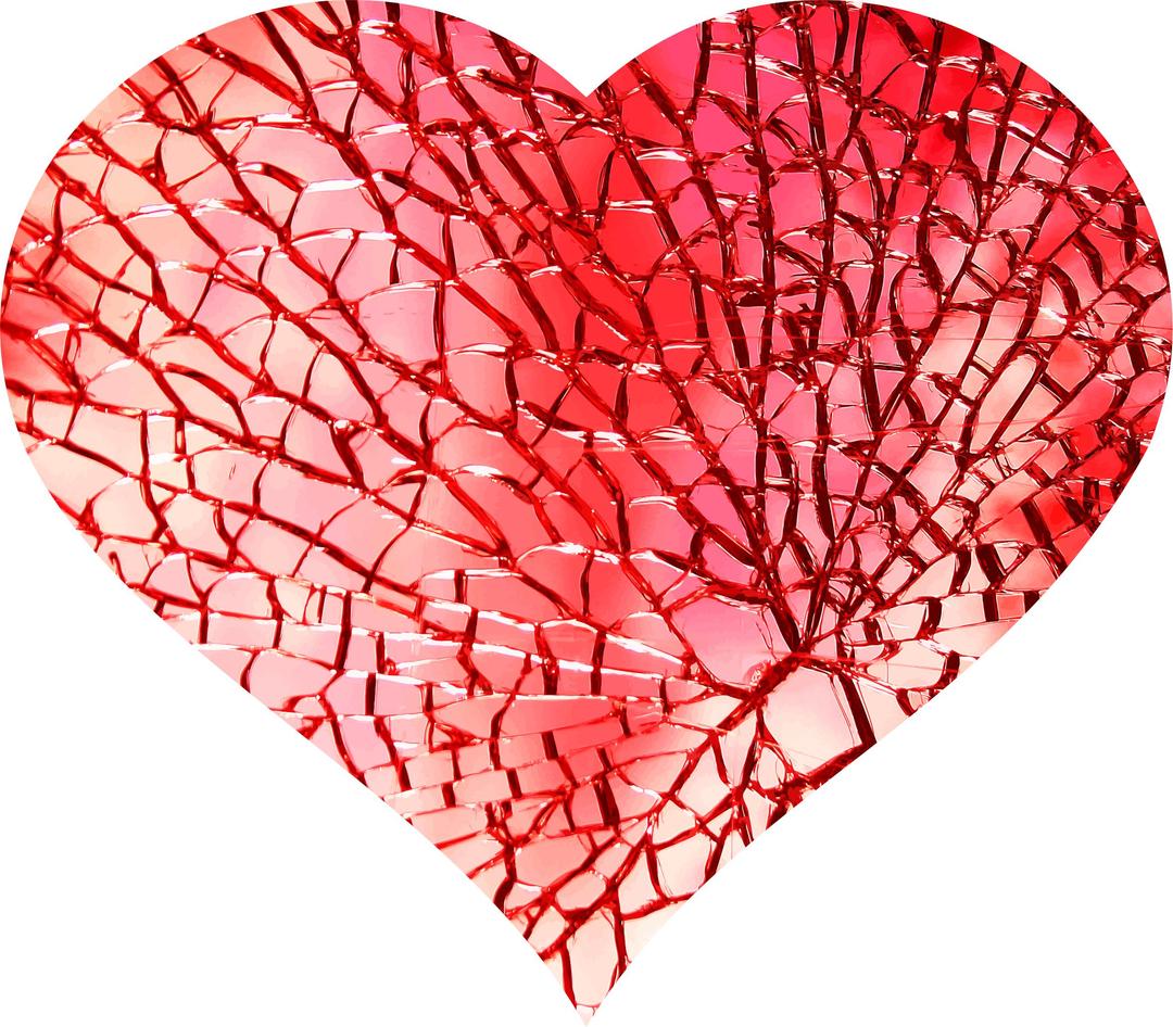 Heart of glass png transparent