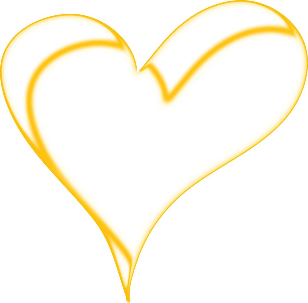 Heart of Gold png transparent