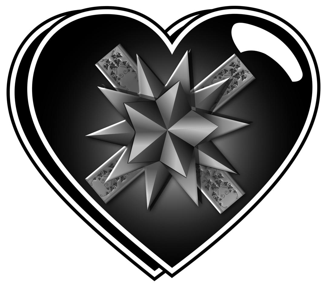 Heart Shaped Gift Box png transparent