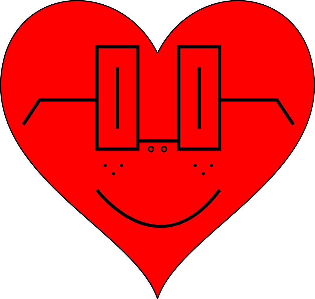 Heart Smiley Face png transparent