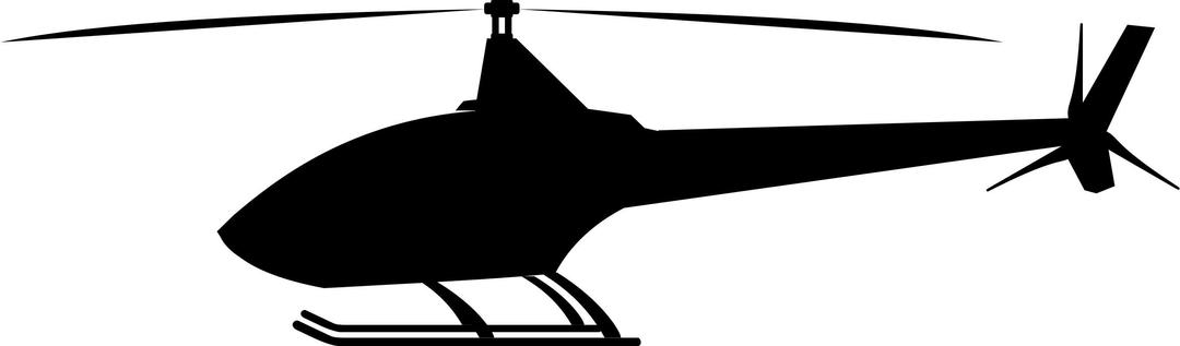 Helicopter Clipart By DG-RA Silhouette png transparent