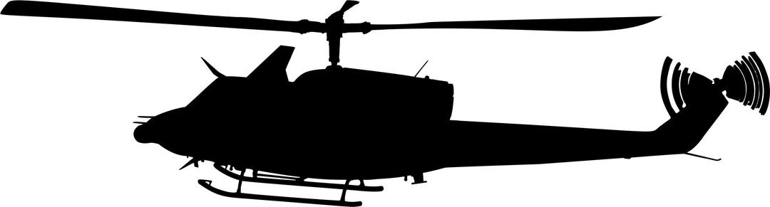 Helicopter Silhouette 4 png transparent
