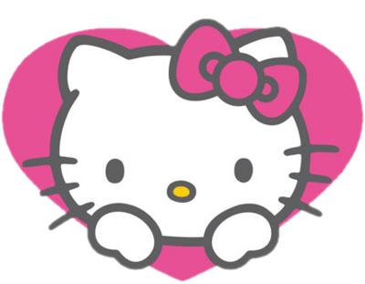 Hello Kitty Heart png transparent