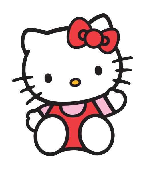Hello Kitty Waving png transparent