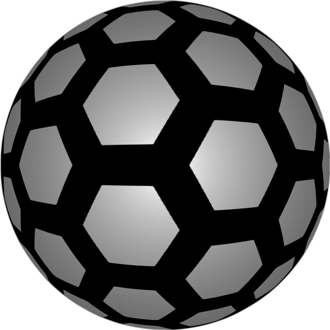 Hexagon ball png transparent