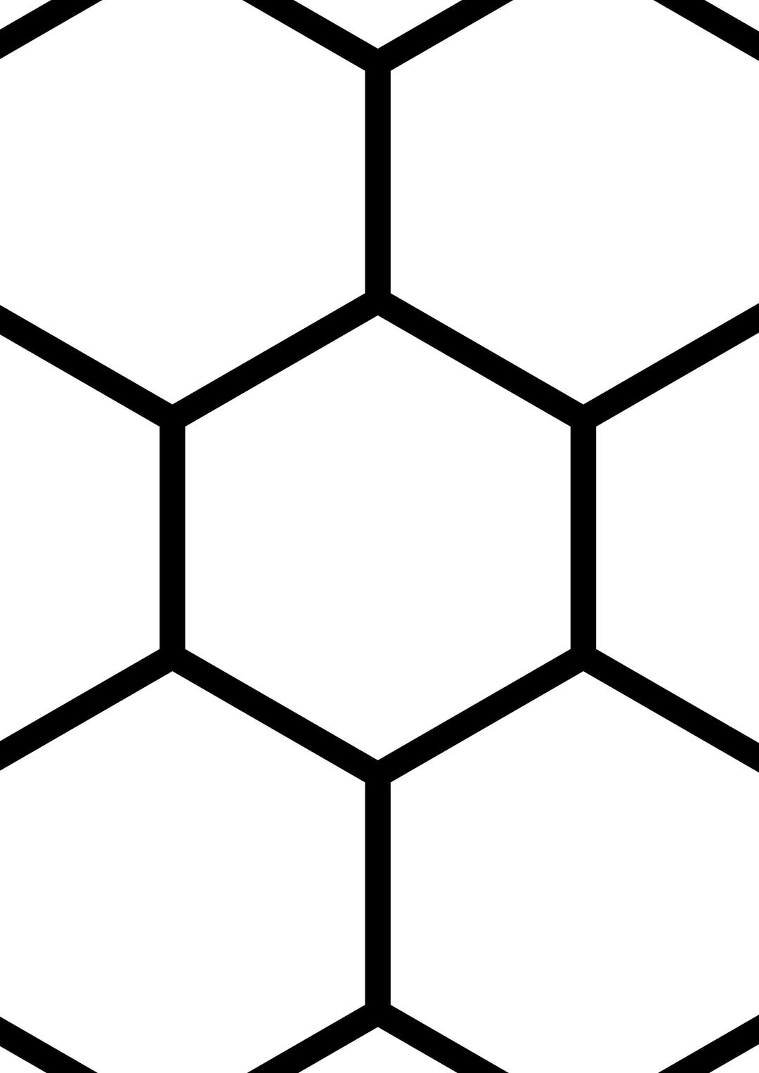 Hexagon Pattern png transparent