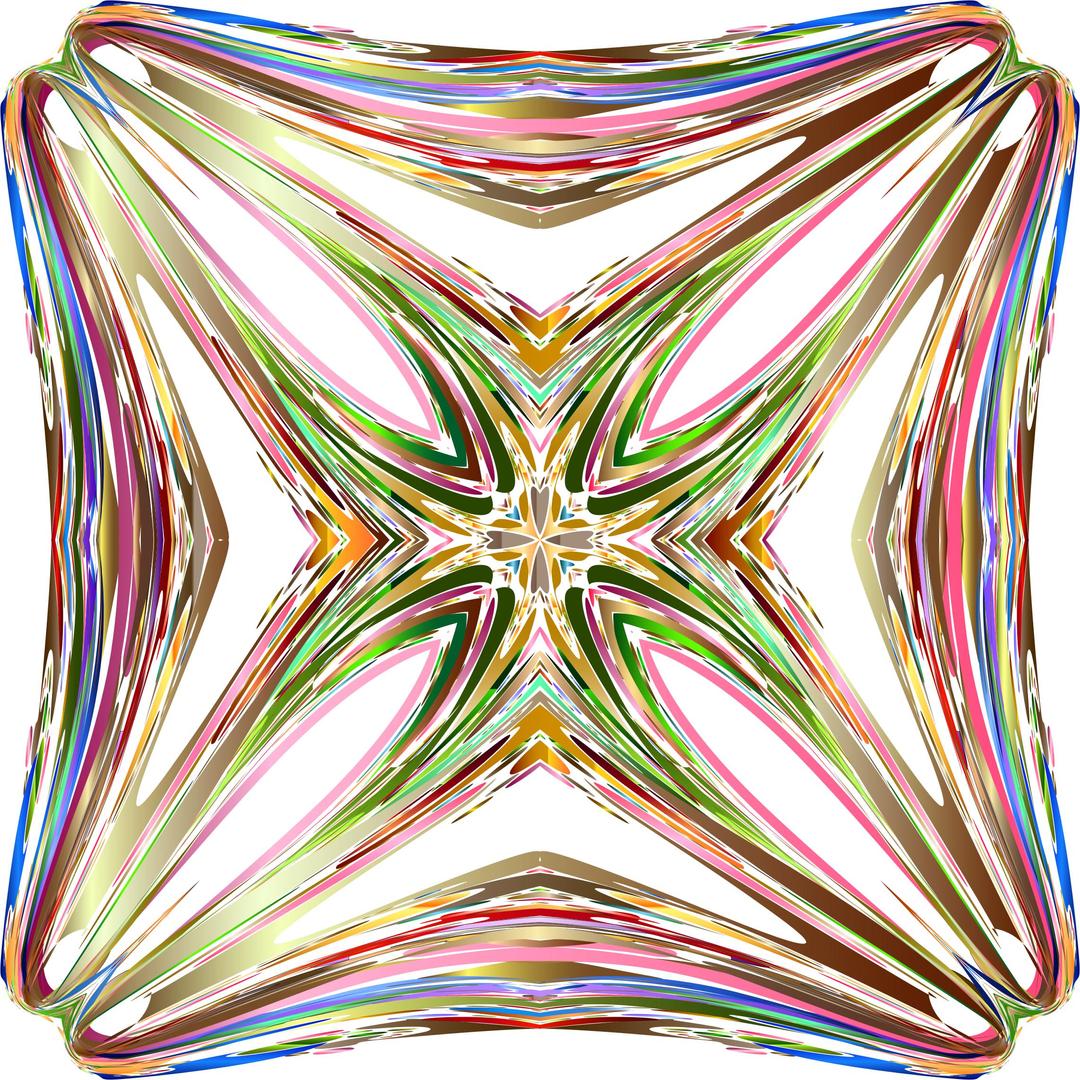 Hexagonal Tessellation Design 10 png transparent