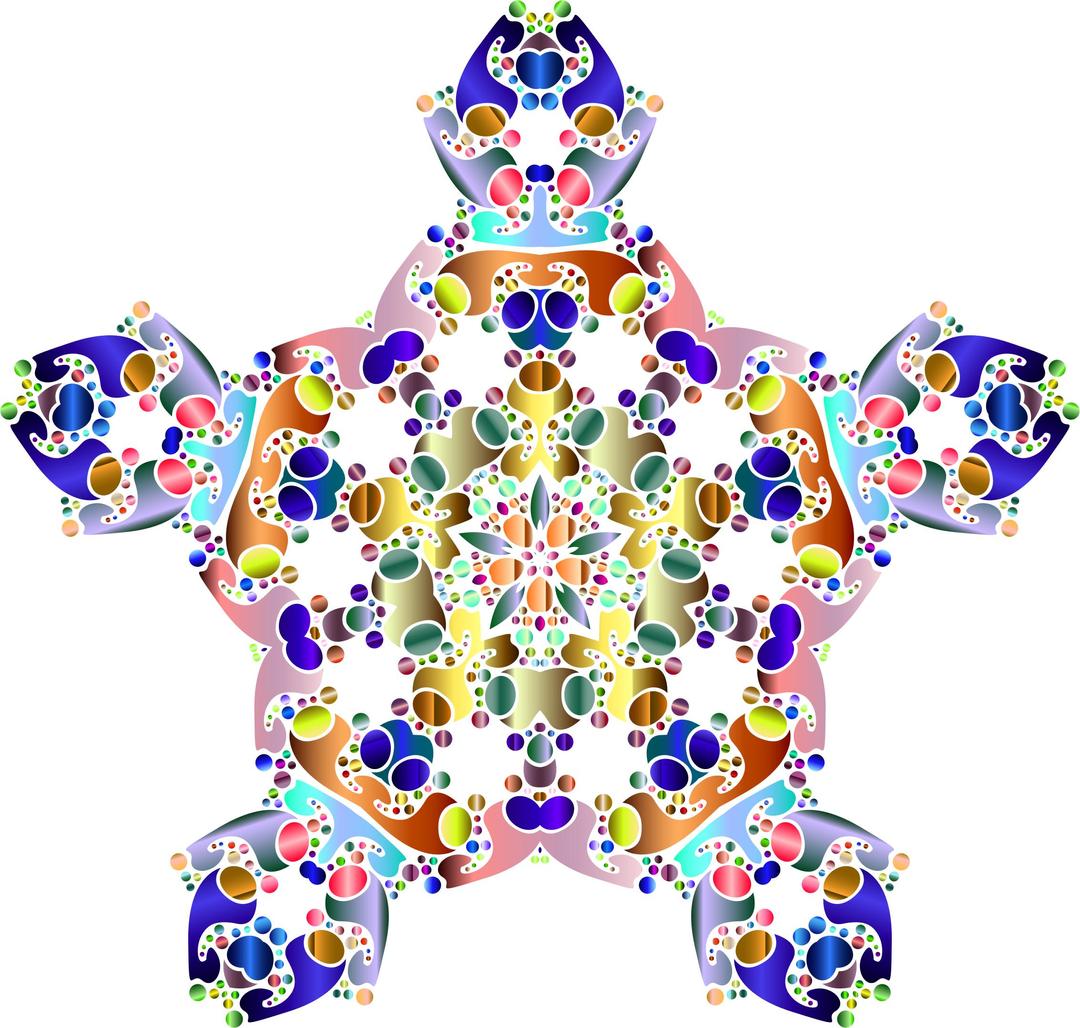 Hexagonal Tessellation Design 2 png transparent