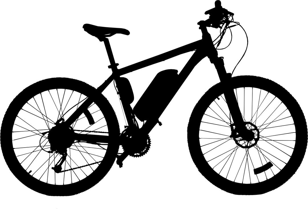 High Quality Bicycle Silhouette png transparent