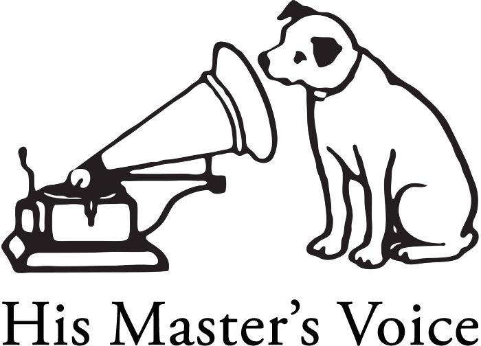 His Master's Voice Logo png transparent