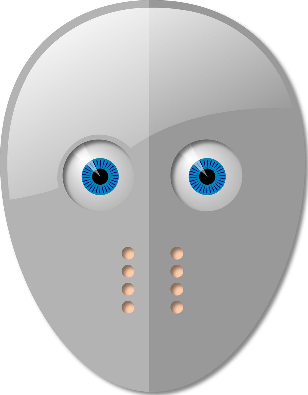 Hockey Mask and Eyes png transparent