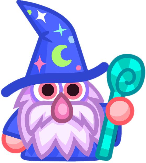 Hocus the Wonky Wizard png transparent