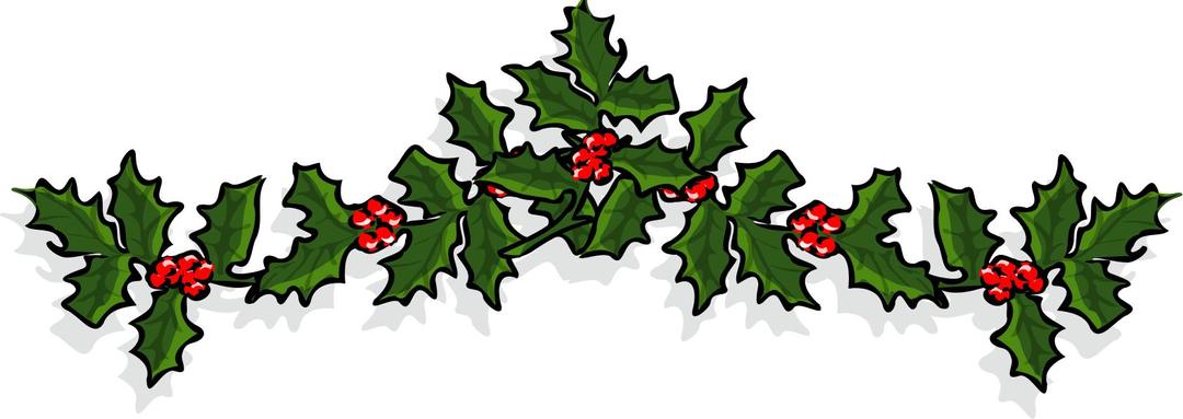 Holiday Holly png transparent