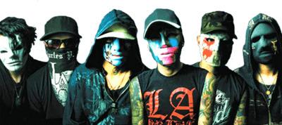 Hollywood Undead Group png transparent