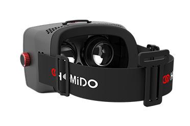 Homido VR Headset Back View png transparent