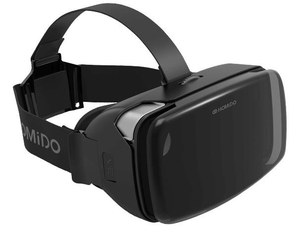 Homido VR Headset V2 png transparent