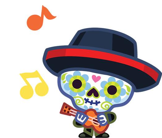 Hoolio the Creepy Crooner Playing His Guitar png transparent