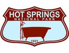 Hot Springs National Park Logo png transparent