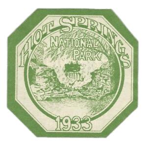 Hot Springs National Park Vintage png transparent